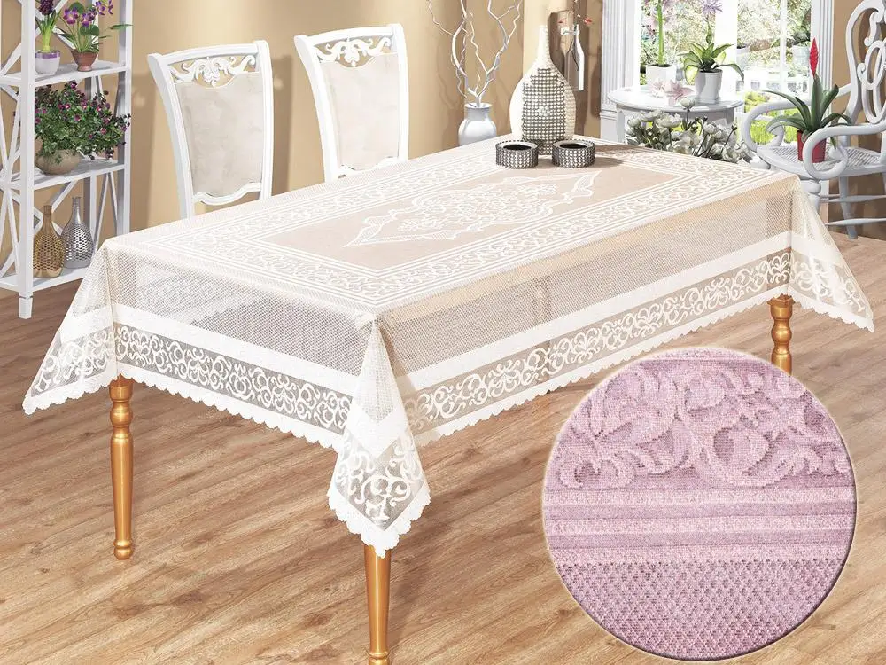 Venessi Örme Board Pattern Table Cloth Lilac 
Venessi Örme Board Pattern Table Cloth Lilac