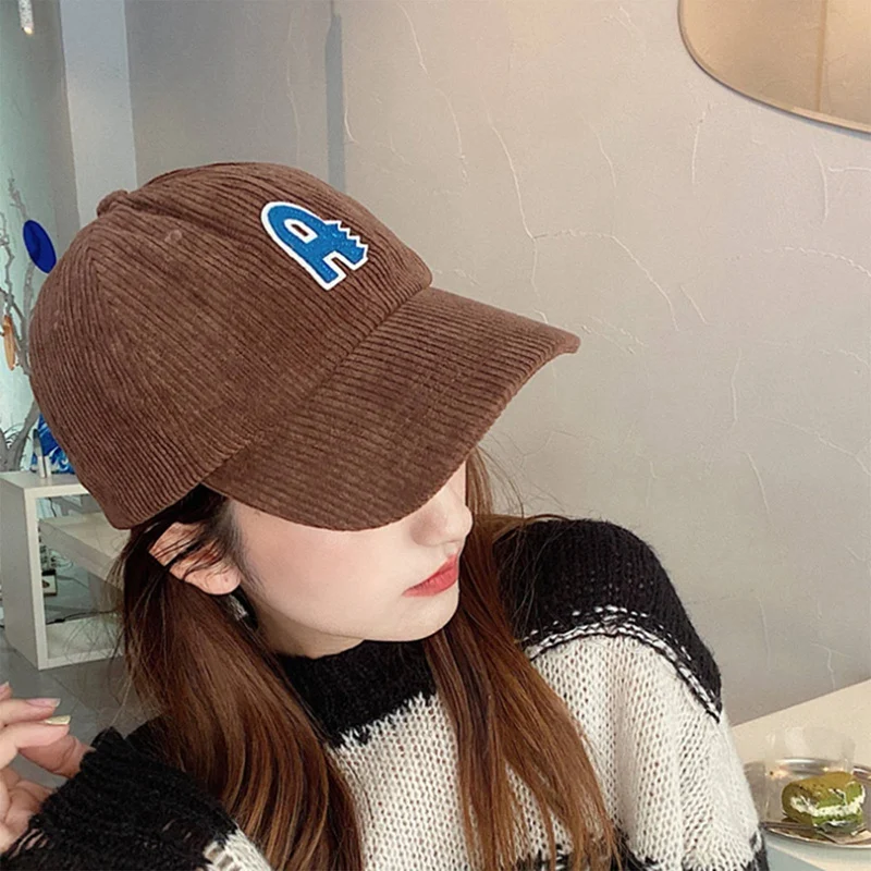 Women's Corduroy Three-Dimensional embroidery A Cotton Spring Fashion Coarse Men's Baseball Cap Thread Winter Hat Sun Hats
Women's Corduroy Three-Dimensional embroidery A Cotton Spring Fashion Coarse Men's Baseball Cap Thread Winter Hat Sun Hats