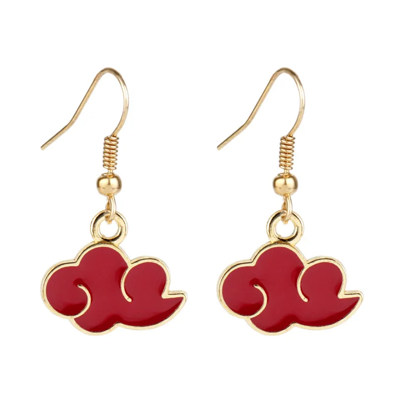 Anime Red Cloud Pendant Earring Cosplay Akatsuki Organization Enamel Earrings For Women Men Accessories Fashion Jewelry Gift
Anime Red Cloud Pendant Earring Cosplay Akatsuki Organization Enamel Earrings For Women Men Accessories Fashion Jewelry Gift