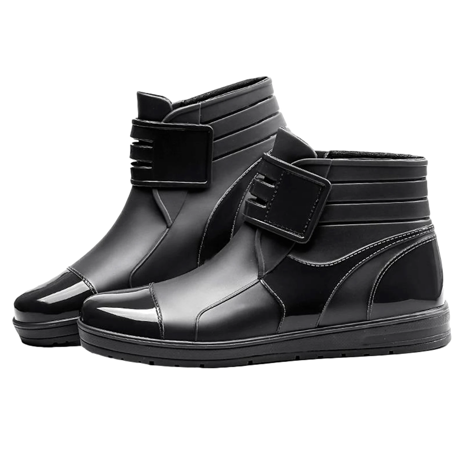 Men Rain Ankle Boot Fashionable Waterproof Rubber Shoes Short-tube rain boots men's low-top rain boots non-slip waterproof shoes
Men Rain Ankle Boot Fashionable Waterproof Rubber Shoes Short-tube rain boots men's low-top rain boots non-slip waterproof shoes