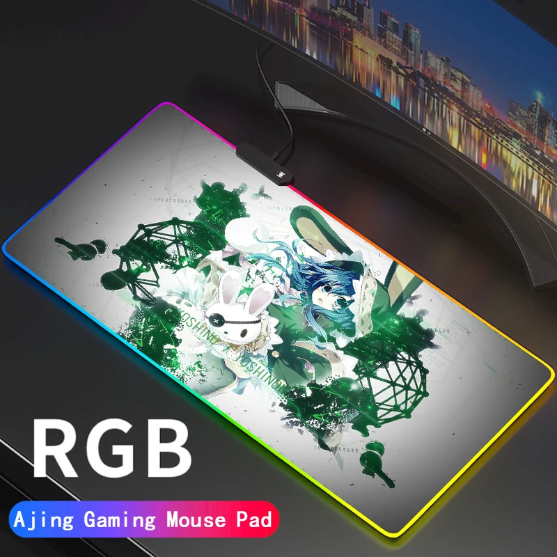 DATE A LIVE RGB Gaming Large Mouse Pad Led Computer Mousepad with Backlight Carpet for Keyboard Desk Mat Support DIY
DATE A LIVE RGB Gaming Large Mouse Pad Led Computer Mousepad with Backlight Carpet for Keyboard Desk Mat Support DIY
