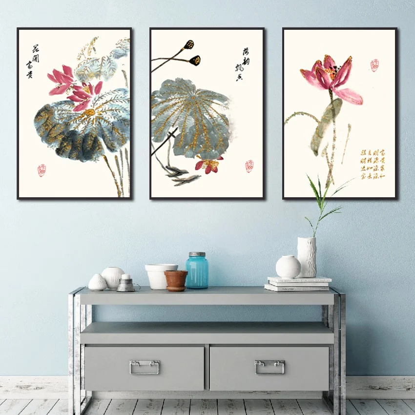 Chinese Style Lotus Pond Hanging Wall Art Print Picture Canvas Painting Home Decor Poster for Living Room Bedroom Pictures
Chinese Style Lotus Pond Hanging Wall Art Print Picture Canvas Painting Home Decor Poster for Living Room Bedroom Pictures