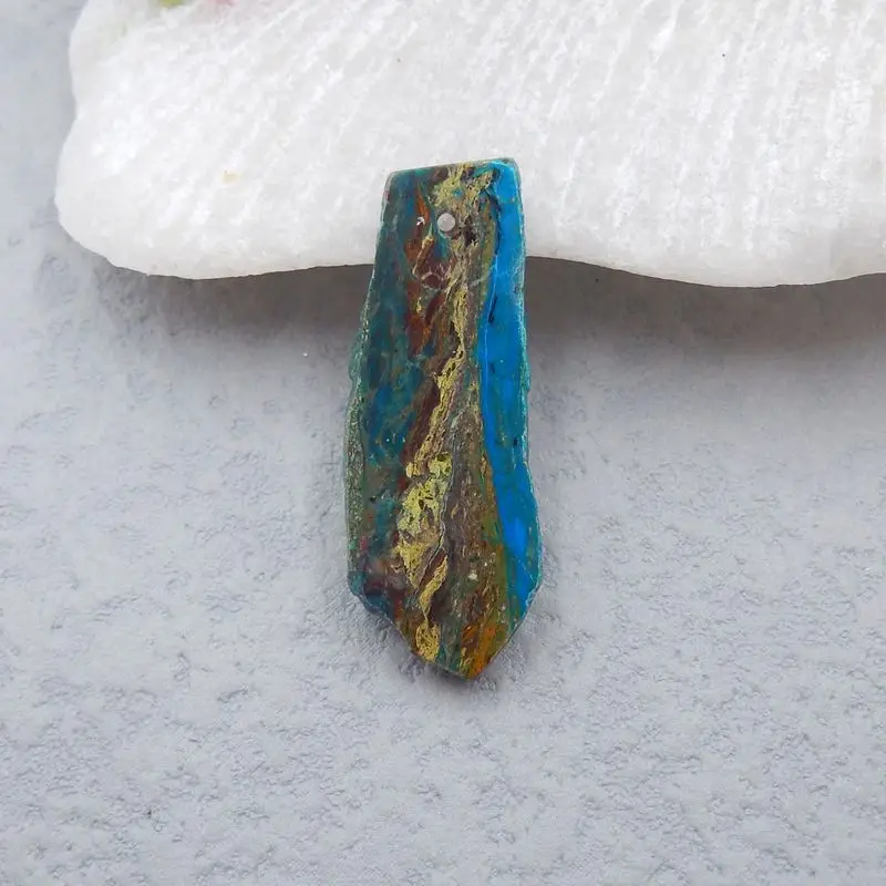 Natural Stone Blue Opal Front Drilled Necklace Pendant Bead 31x12x3mm 2g Trendy Jewelry For Birthday Gift Accessories
Natural Stone Blue Opal Front Drilled Necklace Pendant Bead 31x12x3mm 2g Trendy Jewelry For Birthday Gift Accessories