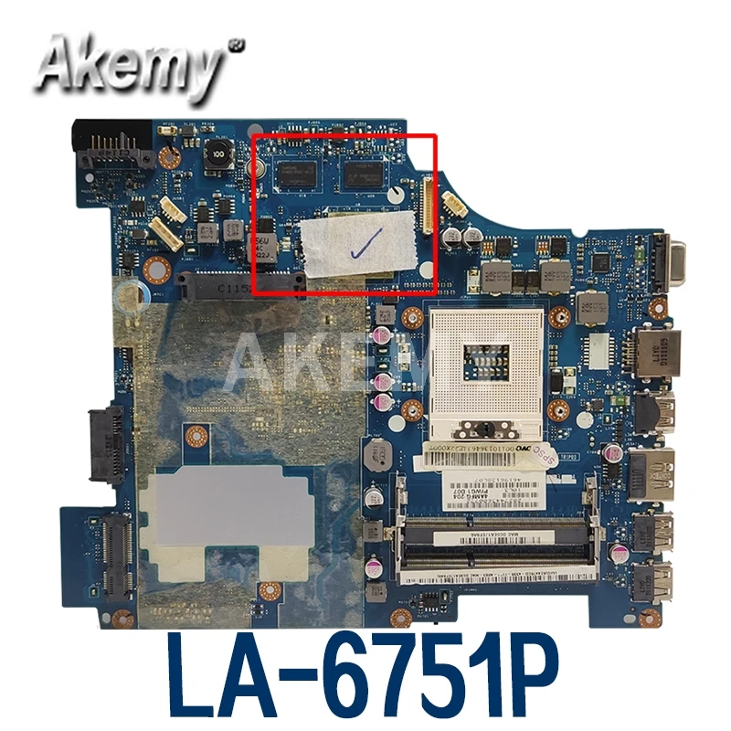 PIWG1 LA-6751P 11S10250000 For Lenovo ideapad G470 14 inch Laptop motherboard HM65 DDR3 HD6370M Video Card
PIWG1 LA-6751P 11S10250000 For Lenovo ideapad G470 14 inch Laptop motherboard HM65 DDR3 HD6370M Video Card