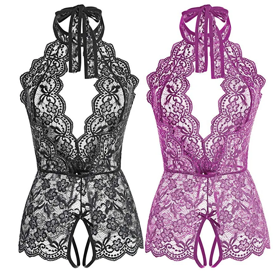 2XL-M European And American Fun Underwear Women Sexy Lingerie Hollow One-Piece Hanging Neck Manufacturers Wholesale Red Black
2XL-M European And American Fun Underwear Women Sexy Lingerie Hollow One-Piece Hanging Neck Manufacturers Wholesale Red Black