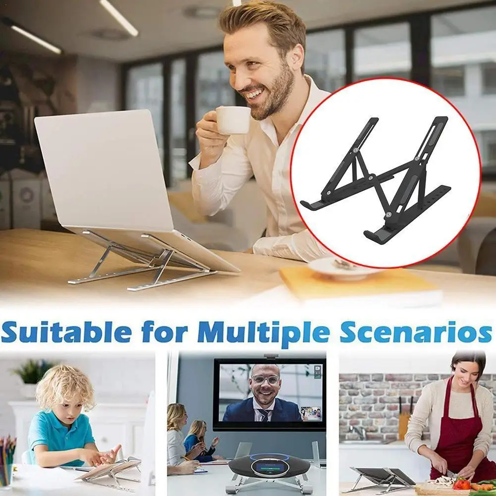 Foldable Laptop Stand Adjustable Notebook Stand Portable Pro Computer Stand Support for ipad Holder Laptop For MacBook Air Tabl
Foldable Laptop Stand Adjustable Notebook Stand Portable Pro Computer Stand Support for ipad Holder Laptop For MacBook Air Tabl