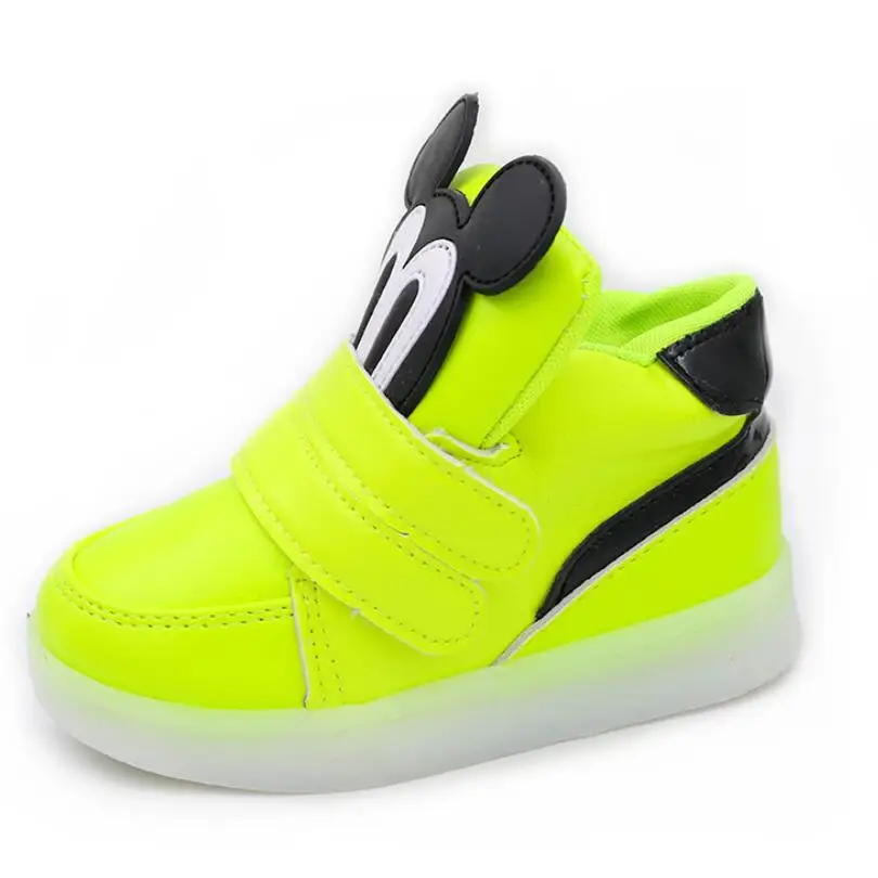 Children Casual Shoes With Light LED Boys Girls Sneakers 2020 Spring Cartoon Mouse Lighted Sport Shoes Fashion Luminous Boots
Children Casual Shoes With Light LED Boys Girls Sneakers 2020 Spring Cartoon Mouse Lighted Sport Shoes Fashion Luminous Boots