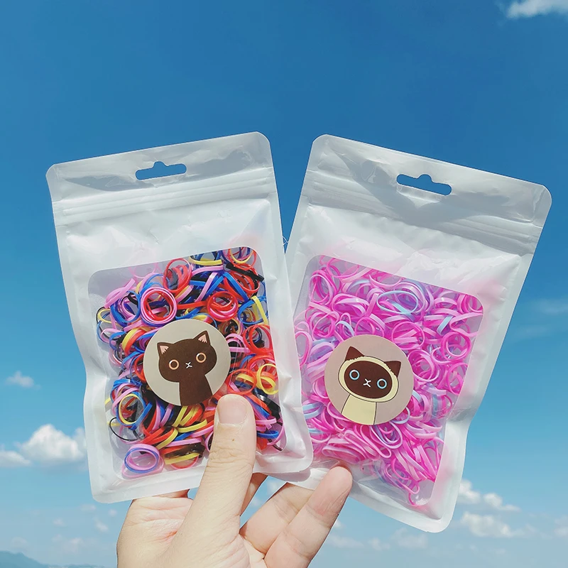 1000pcs/Pack Girls Candy Colors Disposable Elastic Hair Bands Ponytail Holder Scrunchies Kids Rubber Band girls Hair Accessories
1000pcs/Pack Girls Candy Colors Disposable Elastic Hair Bands Ponytail Holder Scrunchies Kids Rubber Band girls Hair Accessories