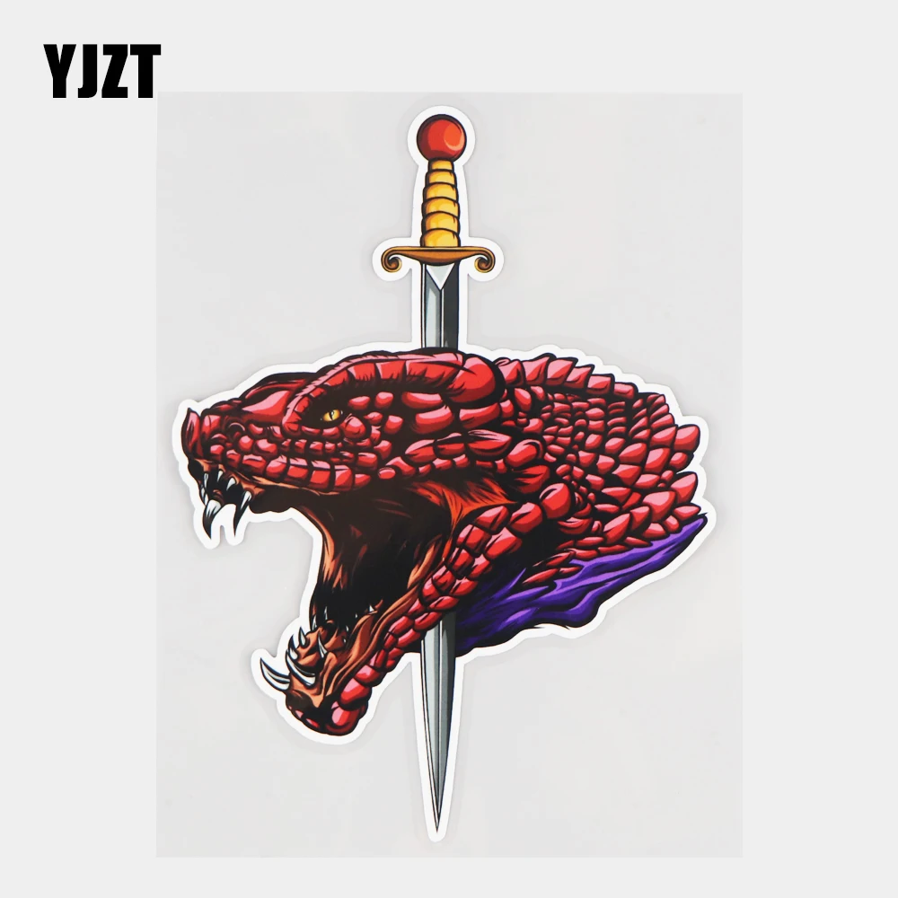 YJZT 12.9×17.5CM Weird And Vicious Snake Head Personality Windshield Decals Car Stickers 21A-0805
YJZT 12.9×17.5CM Weird And Vicious Snake Head Personality Windshield Decals Car Stickers 21A-0805