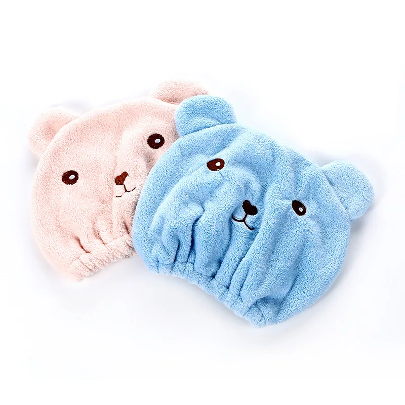 Cartoon bear thickened dry hair cap super absorbent and quick-drying towel shower cap Korean hair wiper headscarf
Cartoon bear thickened dry hair cap super absorbent and quick-drying towel shower cap Korean hair wiper headscarf