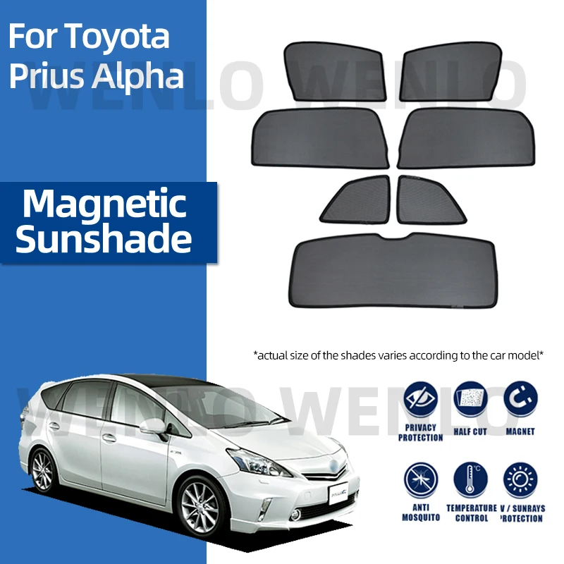 Магнитный солнцезащитный козырек для Toyota Prius Alpha 2011-2018, Солнцезащитная сетка, автомобильный солнцезащитный козырек, нейлоновый козырек для ...
Магнитный солнцезащитный козырек для Toyota Prius Alpha 2011-2018, Солнцезащитная сетка, автомобильный солнцезащитный козырек, нейлоновый козырек для ...