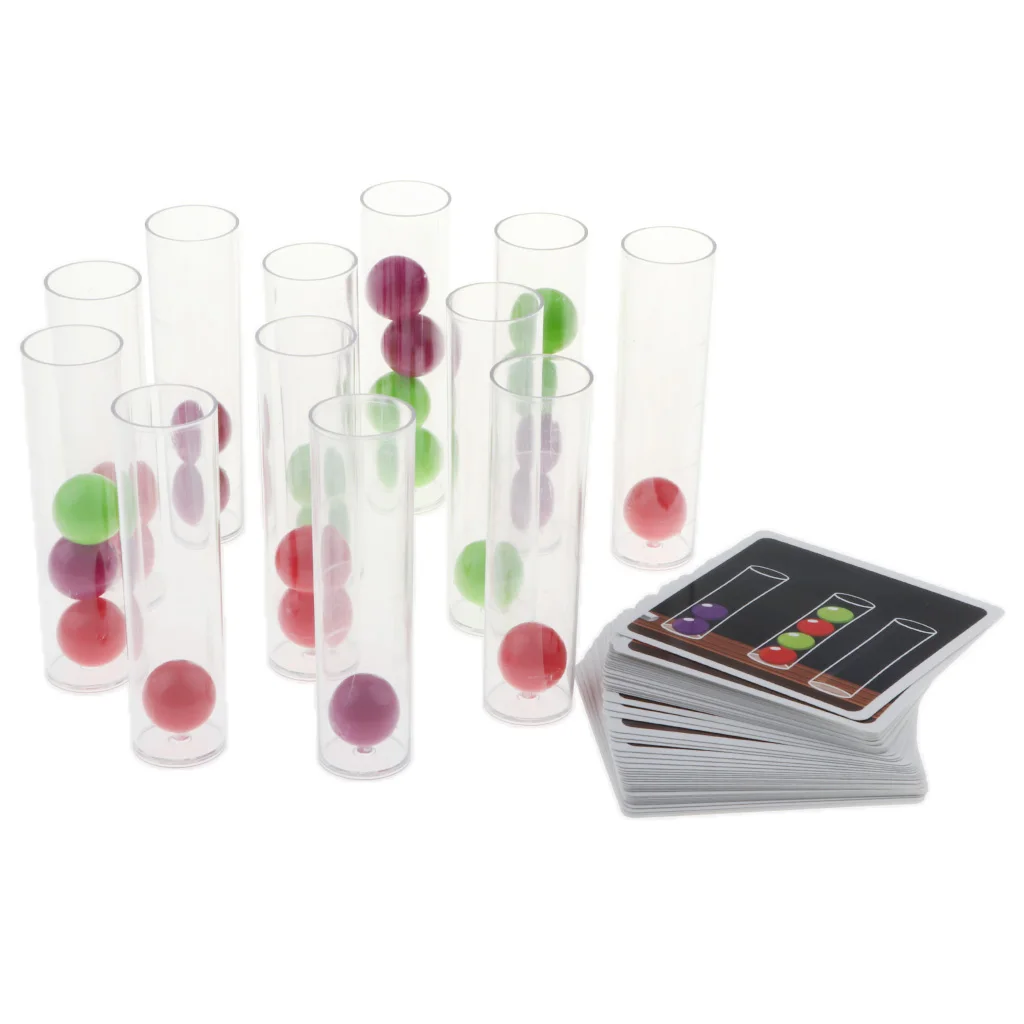 Perfeclan Kids Children Intellectual Pick Up Cards and Remove Balls into Tubes Developmental Board Game Fine Motor Skills
Perfeclan Kids Children Intellectual Pick Up Cards and Remove Balls into Tubes Developmental Board Game Fine Motor Skills