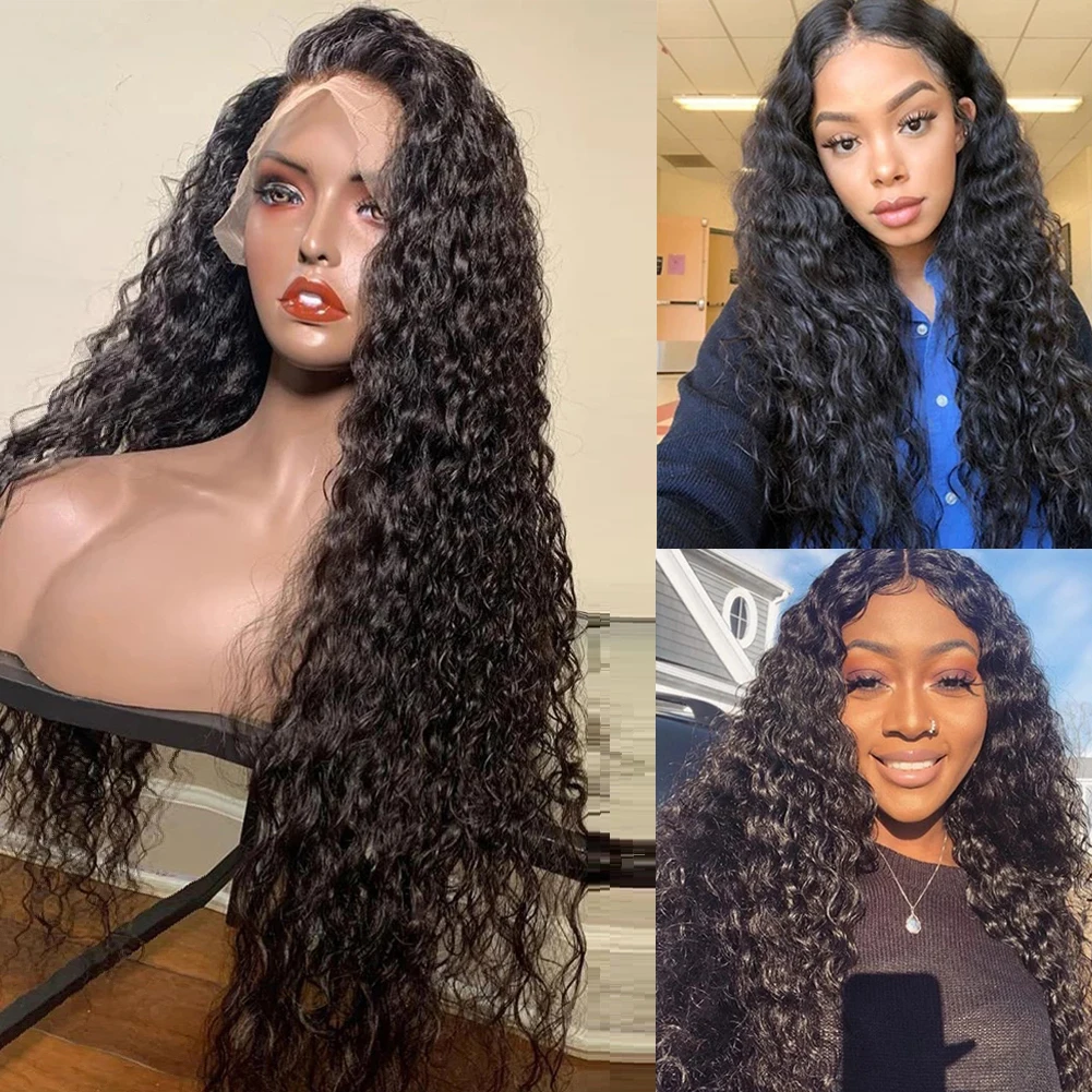 RONGDUOYI Black Curly Wig Synthetic Lace Front Wig Heat Resistant Fiber Glueless Wigs For Women Pre Plucked Natural Hairline
RONGDUOYI Black Curly Wig Synthetic Lace Front Wig Heat Resistant Fiber Glueless Wigs For Women Pre Plucked Natural Hairline
