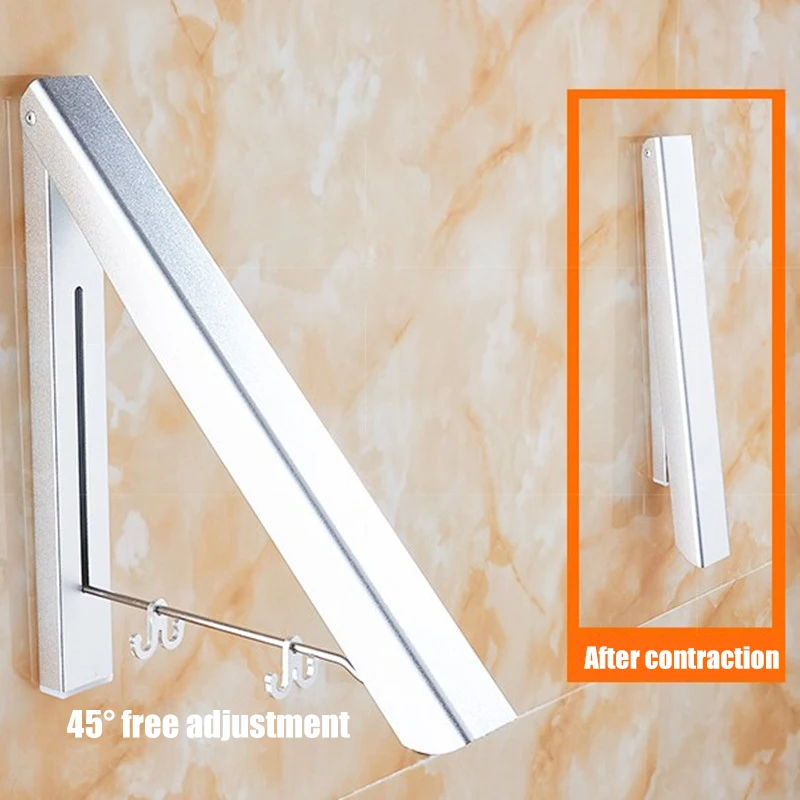 Folding Clothes Hanger Foldable Multifunction Wall Mounted Clothes Rail Drying Rack Home Accessories
Folding Clothes Hanger Foldable Multifunction Wall Mounted Clothes Rail Drying Rack Home Accessories