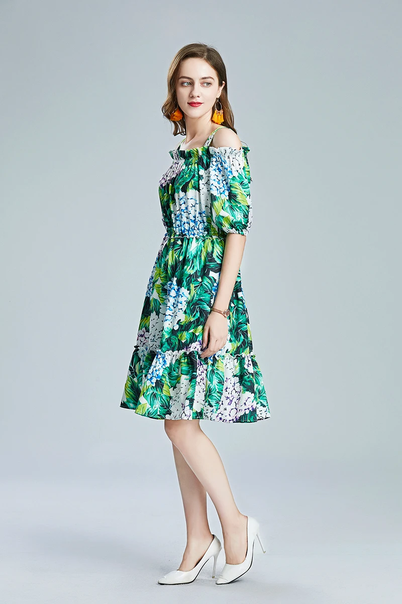 2021 Summer Runway Grape Green Printed Dress Women's Cold Cut Out Off Shoulder Slash Neck Sundress Holiday Mini Dress
2021 Summer Runway Grape Green Printed Dress Women's Cold Cut Out Off Shoulder Slash Neck Sundress Holiday Mini Dress