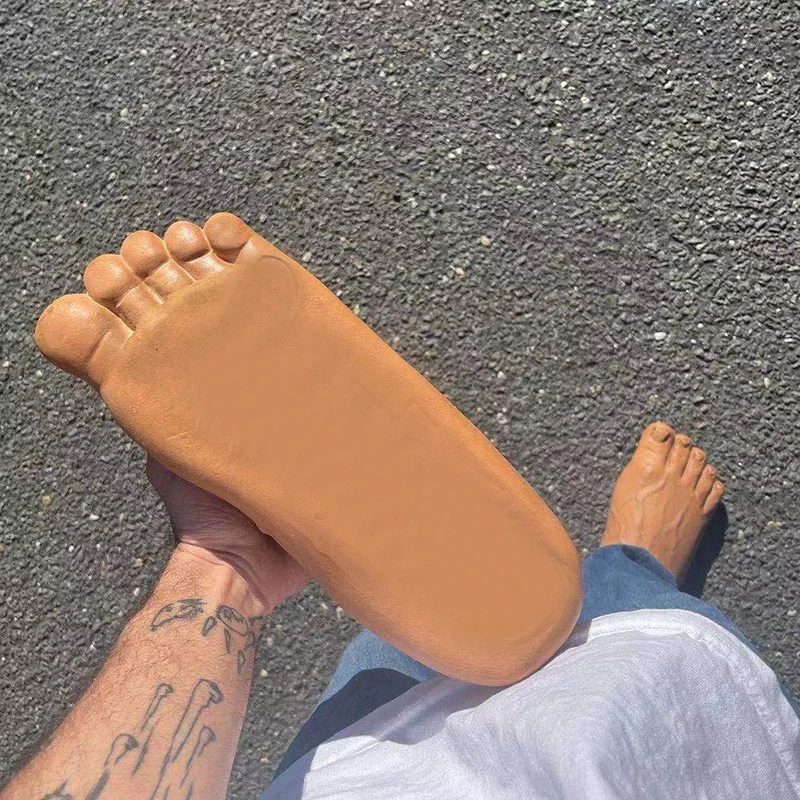 Summer Giant Toes Creative Personality Birthday Gift Flat Shoes Tricky Simulation Toe Spoof Slippers And Sandals
Summer Giant Toes Creative Personality Birthday Gift Flat Shoes Tricky Simulation Toe Spoof Slippers And Sandals