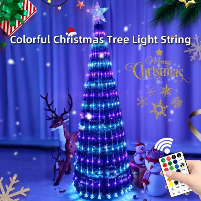 LED String Lights Christmas Decoration Remote Control USB Charging 16 Color 8 Mode Lights For Christmas New Year Holiday
LED String Lights Christmas Decoration Remote Control USB Charging 16 Color 8 Mode Lights For Christmas New Year Holiday