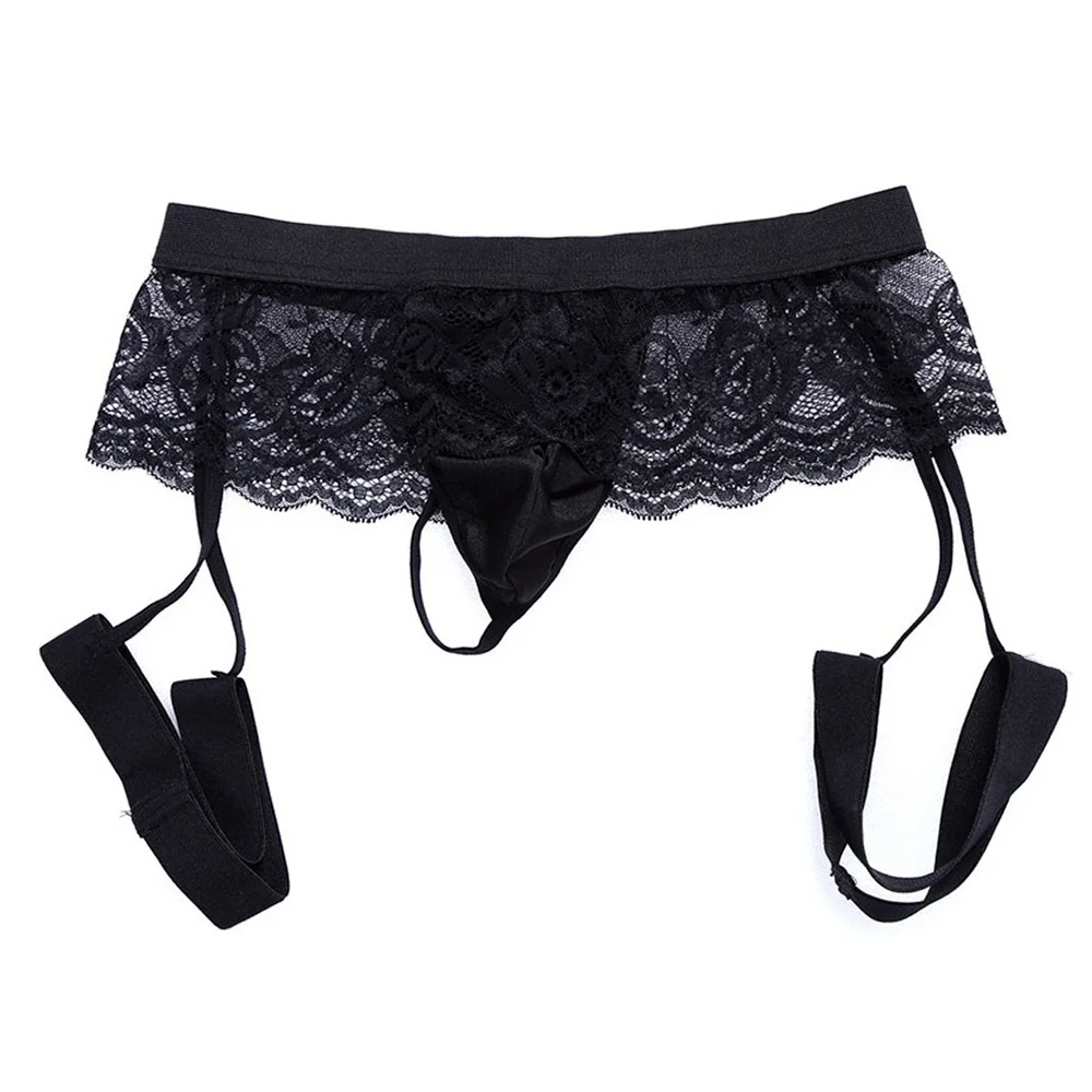 Men's Underwear Sexy LaceThree-point Leather Comfortable Men's Underpants Panties Men's Lace Panties
Men's Underwear Sexy LaceThree-point Leather Comfortable Men's Underpants Panties Men's Lace Panties