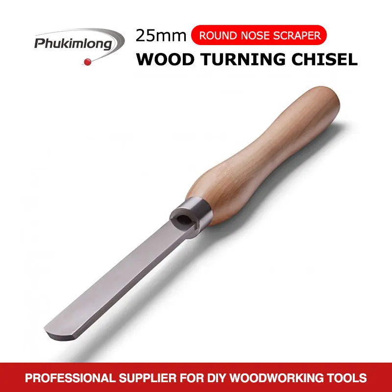 Phukimlong M2 HSS 25MM ROUND NOSE SCRAPER Wood Working Tools Wood Turning Chisel
Phukimlong M2 HSS 25MM ROUND NOSE SCRAPER Wood Working Tools Wood Turning Chisel