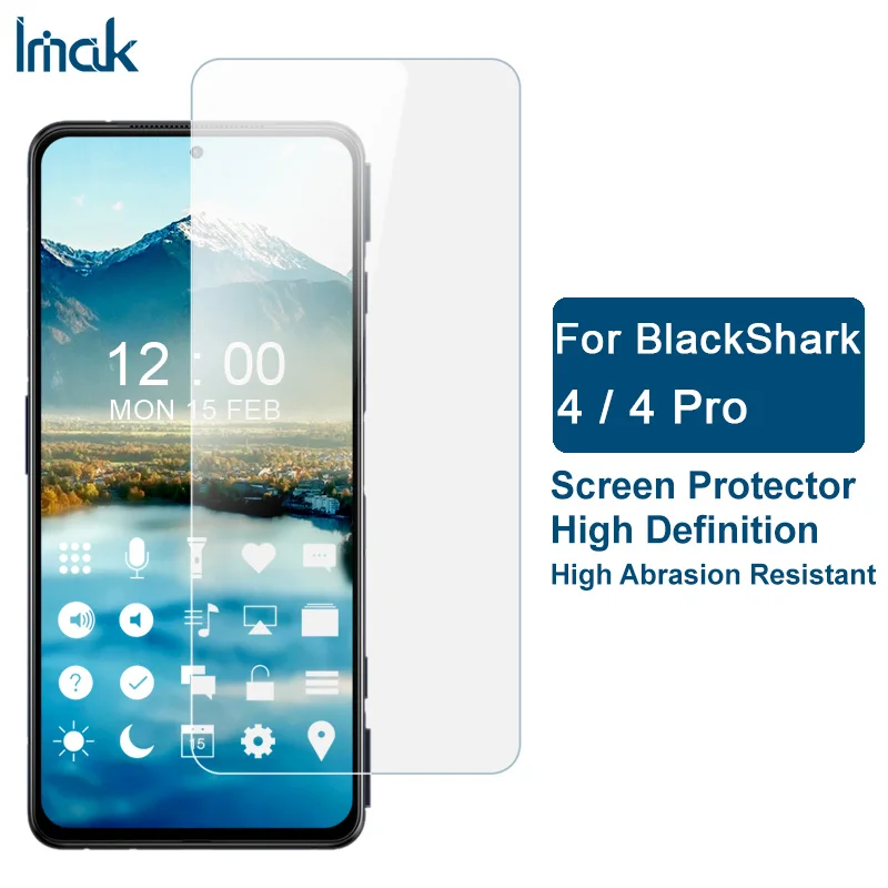 Imak Transparent HD Soft Explosion Proof Protector Film for Black Shark 4 4 Pro Screen Protector
Imak Transparent HD Soft Explosion Proof Protector Film for Black Shark 4 4 Pro Screen Protector