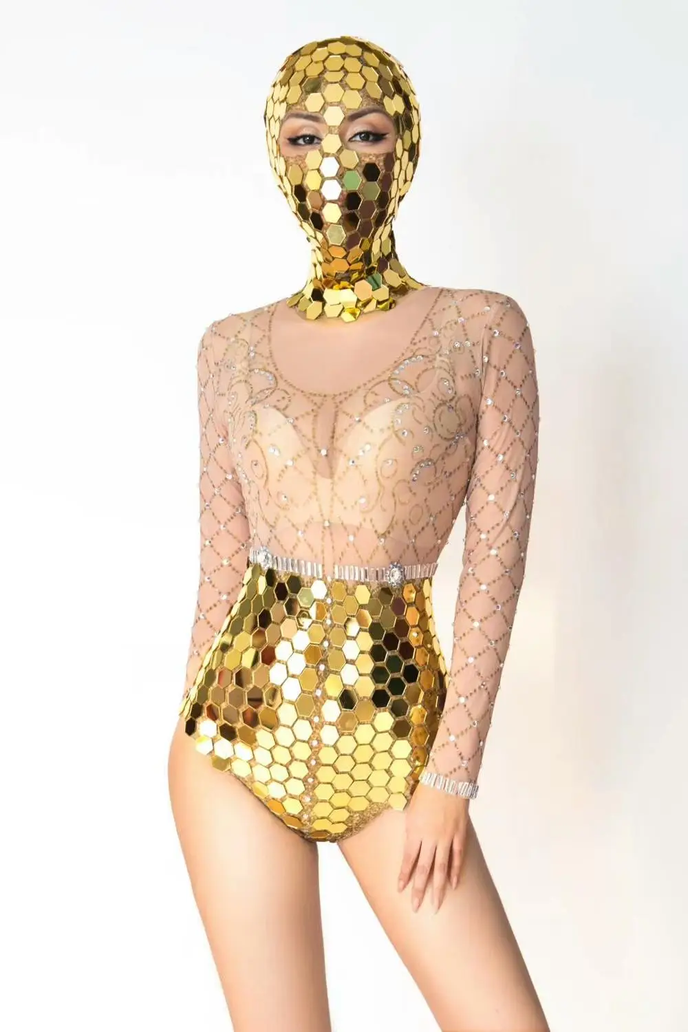 Bodysuit Women American Clothing European Clothes Rhinestone Lens Mesh High Stretch Performance Dance Tights Naked Women Clothes
Bodysuit Women American Clothing European Clothes Rhinestone Lens Mesh High Stretch Performance Dance Tights Naked Women Clothes