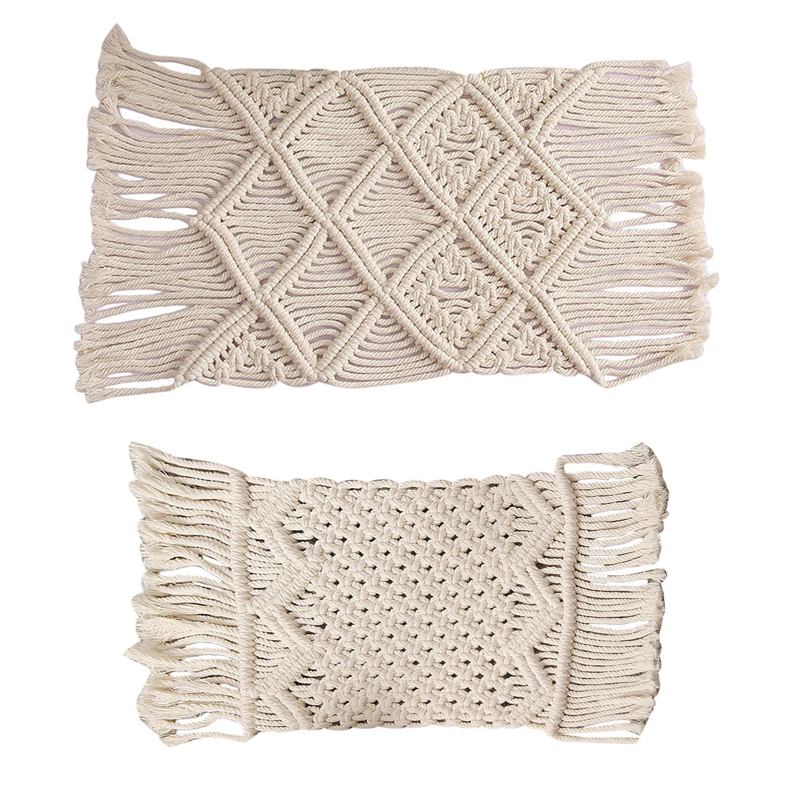 Hand-Knitted Table Cloth Placemats Woven Dinning Mats Woven Handmade Home Decor With Tassel Table Decoration Accessories
Hand-Knitted Table Cloth Placemats Woven Dinning Mats Woven Handmade Home Decor With Tassel Table Decoration Accessories