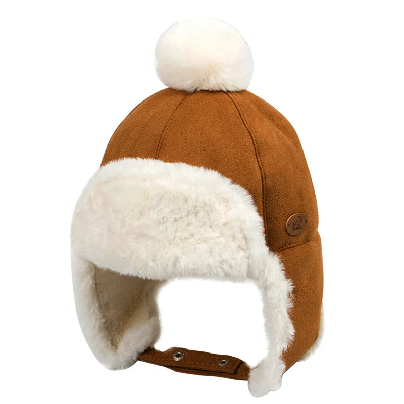 Winter Children's Warm Hat For Boys And Girls Thick Plush Ear Protection Lei Feng Hat Yx-0795 Dark Coffee Hot
Winter Children's Warm Hat For Boys And Girls Thick Plush Ear Protection Lei Feng Hat Yx-0795 Dark Coffee Hot