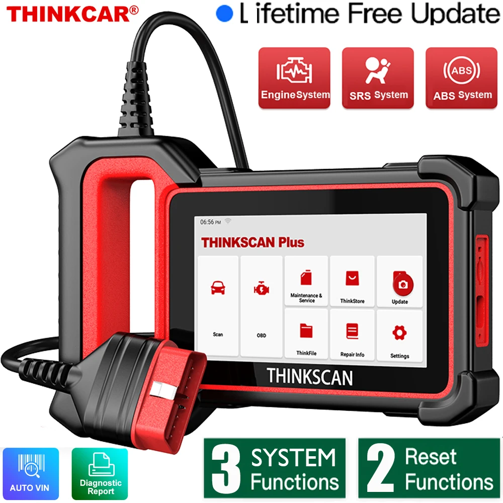 THINKCAR S2 OBD2 сканер для автомобиля диагностические инструменты с 2 свободными сбросами Автомобильный сканер двигателя ABS Подушка безопасности...
THINKCAR S2 OBD2 сканер для автомобиля диагностические инструменты с 2 свободными сбросами Автомобильный сканер двигателя ABS Подушка безопасности...