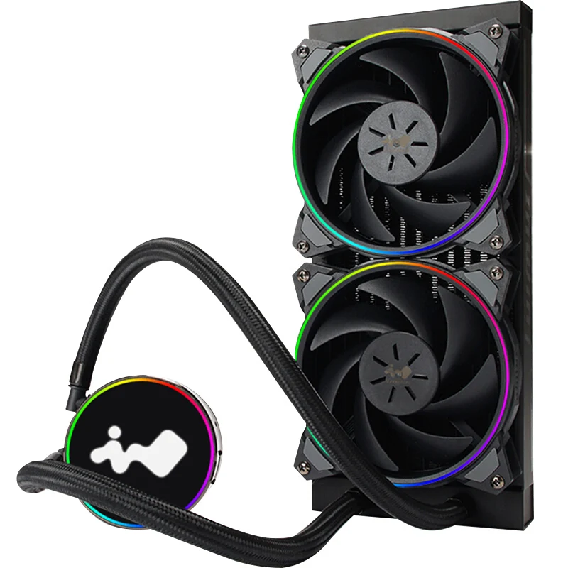 IN WIN R24 All-in-one CPU Water-Cooling Radiator 240mm Cold Row ARGB Motherboard Synchronization/Support Intel/AMD CPU
IN WIN R24 All-in-one CPU Water-Cooling Radiator 240mm Cold Row ARGB Motherboard Synchronization/Support Intel/AMD CPU