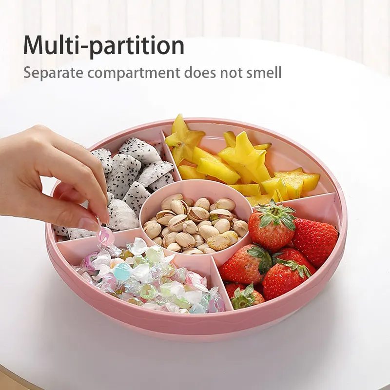 Creative Snack Boxes Candy Tray Food Storage Container PP Material Nuts Dry Dishes Tableware For Home Kitchen Supplies
Creative Snack Boxes Candy Tray Food Storage Container PP Material Nuts Dry Dishes Tableware For Home Kitchen Supplies