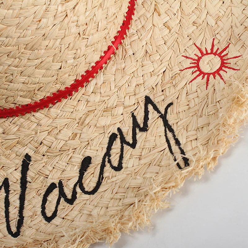 Embroidery Summer Straw Hat Women Wide Brim Sun Protection Beach Hat 2019 Adjustable Floppy Foldable Sun Hats for Women M222
Embroidery Summer Straw Hat Women Wide Brim Sun Protection Beach Hat 2019 Adjustable Floppy Foldable Sun Hats for Women M222
