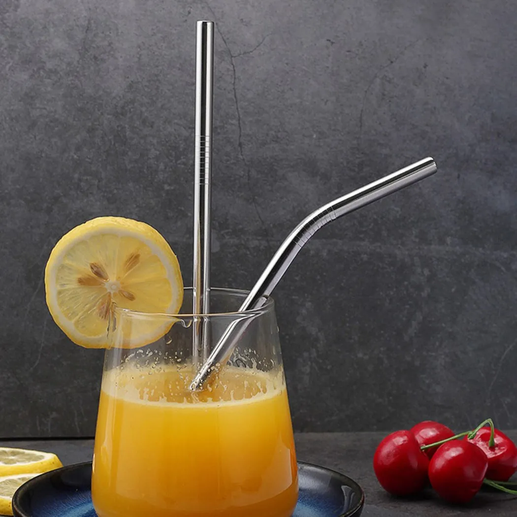 10pcs Straws Made Of Stainless Steel Rustproof Drinking Straws With Cleaning Brush Kitchen Cup Accessories Newly
10pcs Straws Made Of Stainless Steel Rustproof Drinking Straws With Cleaning Brush Kitchen Cup Accessories Newly