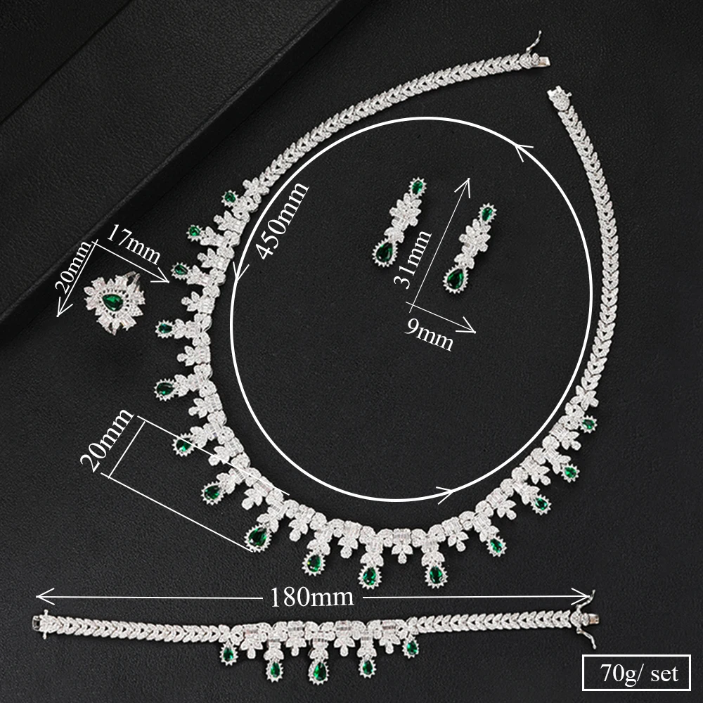 missvikki Dubai Italian 4 PCS Necklace Earrings Bracelet Ring for Noble Luxury Women Bridal Wedding Party Show Jewelry Sets 2019
missvikki Dubai Italian 4 PCS Necklace Earrings Bracelet Ring for Noble Luxury Women Bridal Wedding Party Show Jewelry Sets 2019