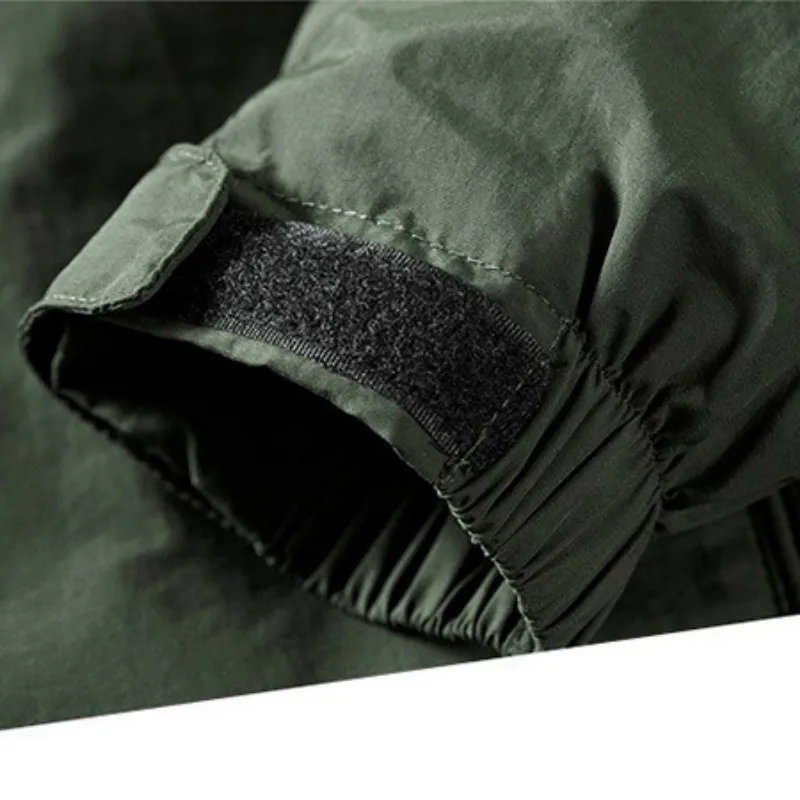 Mens Jackets Spring and Autumn Single Layer Thin Four Seasons Breathable Jacket Windproof Waterproof Outdoor Mountaineering Suit
Mens Jackets Spring and Autumn Single Layer Thin Four Seasons Breathable Jacket Windproof Waterproof Outdoor Mountaineering Suit