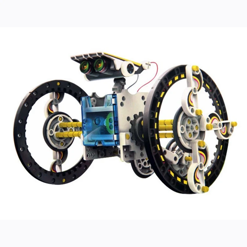 13 In 1 Educational Solar Robot Kit Power DIY Assembled Toy Cars, Boats, Animal Building Blocks, Children's Toy Gifts
13 In 1 Educational Solar Robot Kit Power DIY Assembled Toy Cars, Boats, Animal Building Blocks, Children's Toy Gifts