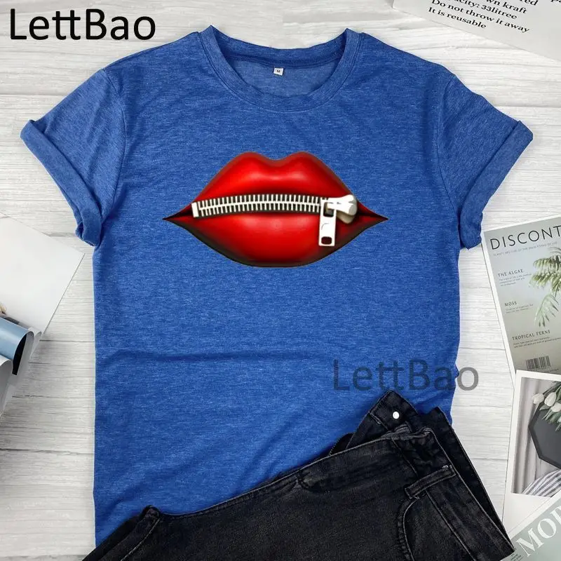 Zipper Lip Funny T Shirt Women Harajuku T Shirt Aesthetic Kawaii Ulzzang 90s Fashion T-Shirt Tops Tee Short Sleeve T-shirts
Zipper Lip Funny T Shirt Women Harajuku T Shirt Aesthetic Kawaii Ulzzang 90s Fashion T-Shirt Tops Tee Short Sleeve T-shirts