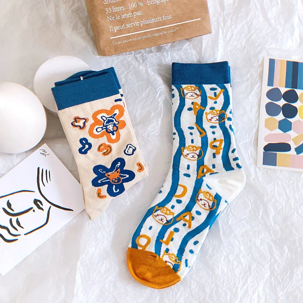 Animal Alpaca Cat Cartoon Happy Personality Street Graffiti Winter Warm Sock Funny Lady Kawaii Cotton Women Men Cute Short Socks
Animal Alpaca Cat Cartoon Happy Personality Street Graffiti Winter Warm Sock Funny Lady Kawaii Cotton Women Men Cute Short Socks