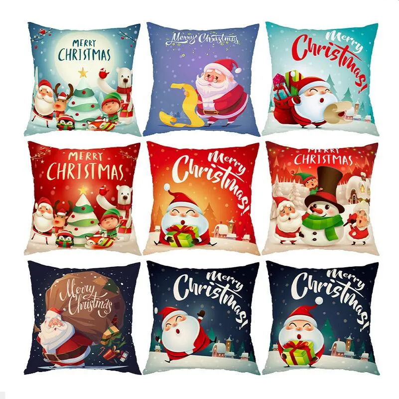 Christmas Santa Claus pattern sofa car cushion pillow cover customization 45x45cm
Christmas Santa Claus pattern sofa car cushion pillow cover customization 45x45cm