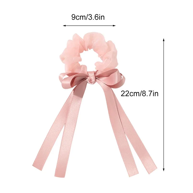 Candy Color Women Hair Scrunchie Bows Ponytail Holder Hairband Bow Knot Organza Scrunchy Girls Hair Ties Hair Accessories
Candy Color Women Hair Scrunchie Bows Ponytail Holder Hairband Bow Knot Organza Scrunchy Girls Hair Ties Hair Accessories
