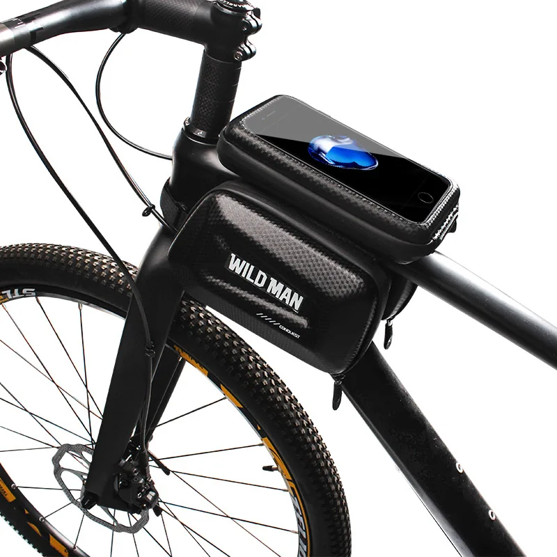 Cycling Anti Pressure Shock Rainproof Bags Mountain Bike Touch Screen Front Frame MTB Bag Bicycle Top Tube Mobile Phone Bag
Cycling Anti Pressure Shock Rainproof Bags Mountain Bike Touch Screen Front Frame MTB Bag Bicycle Top Tube Mobile Phone Bag