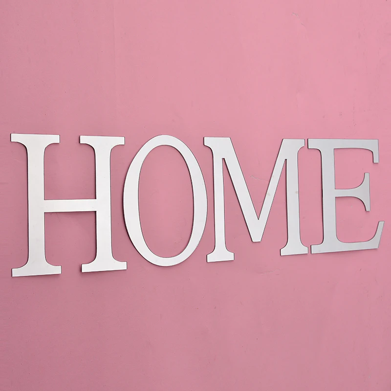 4 Letters Acrylic Wall Mirror Stickers Home/Love Characters Mirror Decal Self-Adhesive Tiles Wall Sticker For DIY Home Art Decor
4 Letters Acrylic Wall Mirror Stickers Home/Love Characters Mirror Decal Self-Adhesive Tiles Wall Sticker For DIY Home Art Decor