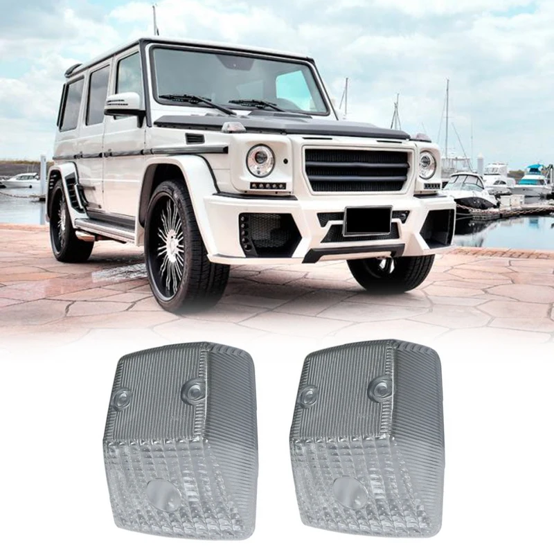 Автомобильные Угловые лампы указателя поворота, 2 шт., крышка для Mercedes Benz G CLASS W463 G500 G550 G55 A4638260057
Автомобильные Угловые лампы указателя поворота, 2 шт., крышка для Mercedes Benz G CLASS W463 G500 G550 G55 A4638260057