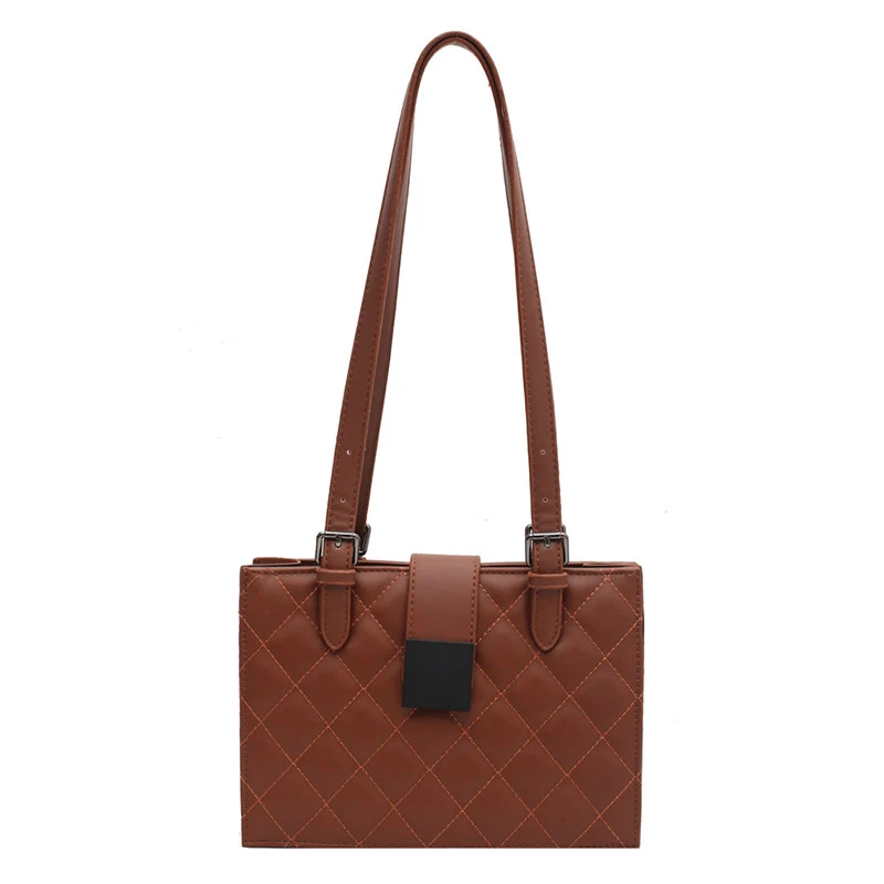 Lingge Design PU Leather Shoulder Bag For Women 2021 New Winter Fashion Crossbody Bags Lady Luxury Small Handbags And Purses
Lingge Design PU Leather Shoulder Bag For Women 2021 New Winter Fashion Crossbody Bags Lady Luxury Small Handbags And Purses