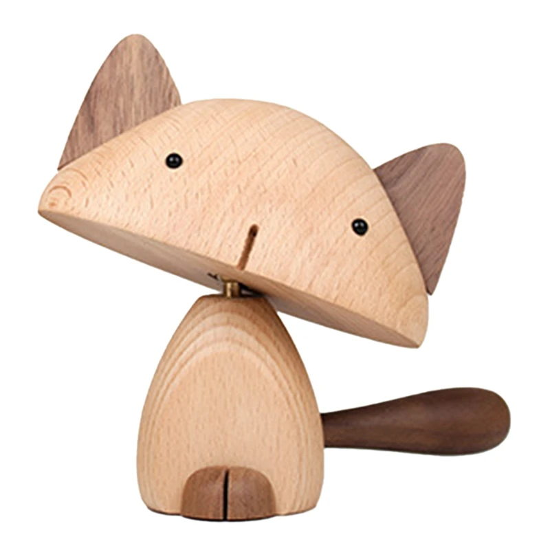 Wooden Art Animal Cat Creative Gift Home Decoration Office Bedroom Wooden Product Model Room Decoration Cat
Wooden Art Animal Cat Creative Gift Home Decoration Office Bedroom Wooden Product Model Room Decoration Cat