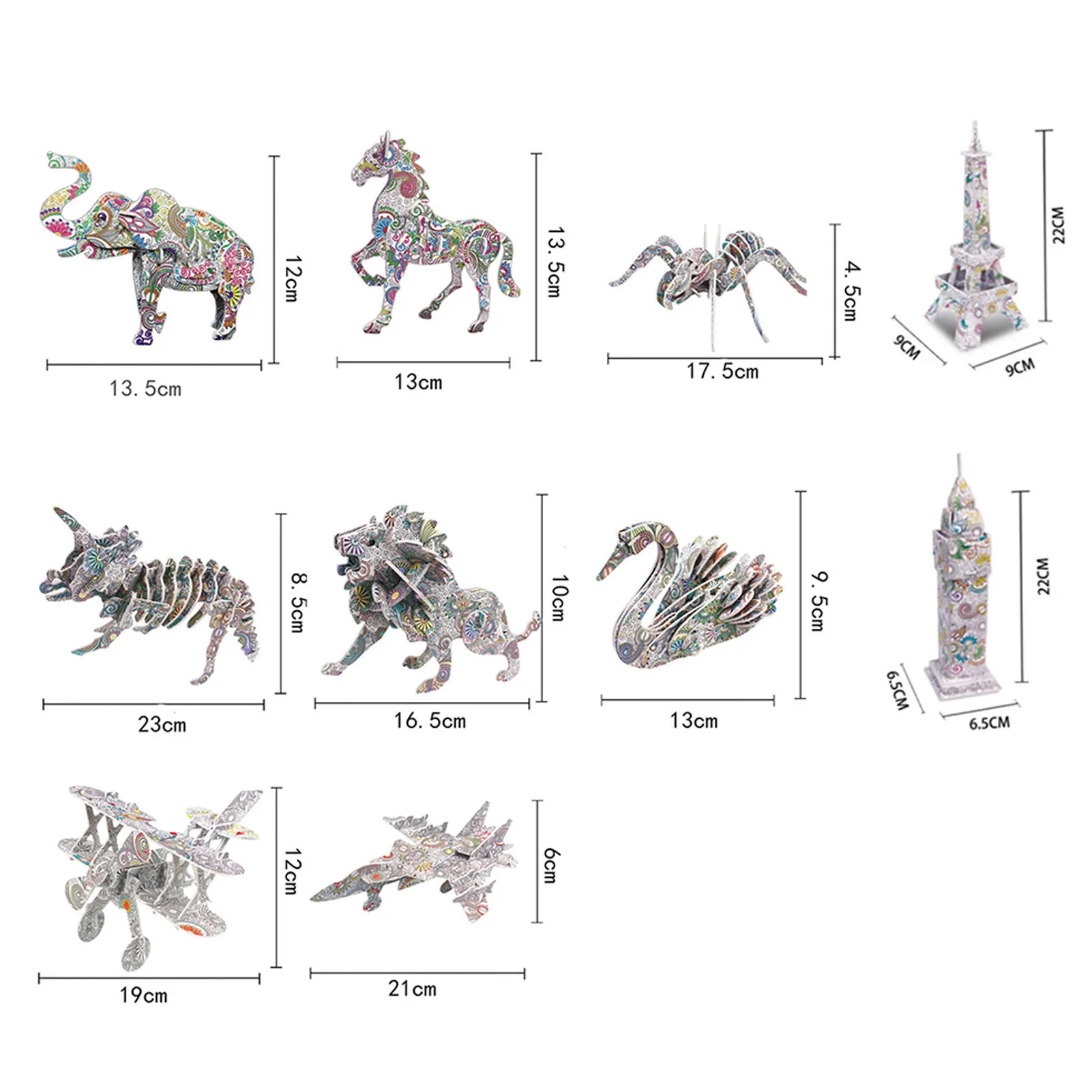 Children Mini Animals World Architecture Paper Building Puzzle Model 3D DIY Jigsaw Puzzle Educational Toys Kids
Children Mini Animals World Architecture Paper Building Puzzle Model 3D DIY Jigsaw Puzzle Educational Toys Kids