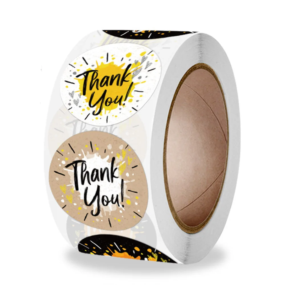 100-500PCS Thank You Label Sticker Round Fancy Design Small Business Label Sticker for Birthdays, Weddings, Giveaways
100-500PCS Thank You Label Sticker Round Fancy Design Small Business Label Sticker for Birthdays, Weddings, Giveaways