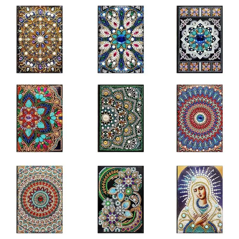 50 Pages Diamond Painting Notebook DIY Special Shaped Embroidery Cross Stitch A5
50 Pages Diamond Painting Notebook DIY Special Shaped Embroidery Cross Stitch A5