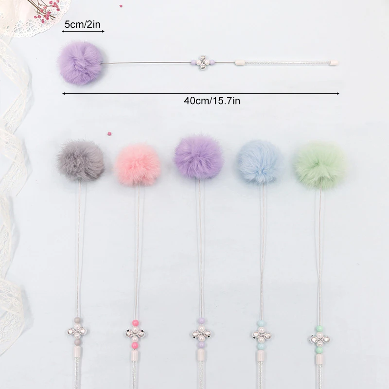 Cat Toys Creative Funny Cat Plush Wand Toy Pet Cats Kitten Teaser Interactive Wand with Bell Pet Kitty Chaser Wand Toy Supplies
Cat Toys Creative Funny Cat Plush Wand Toy Pet Cats Kitten Teaser Interactive Wand with Bell Pet Kitty Chaser Wand Toy Supplies