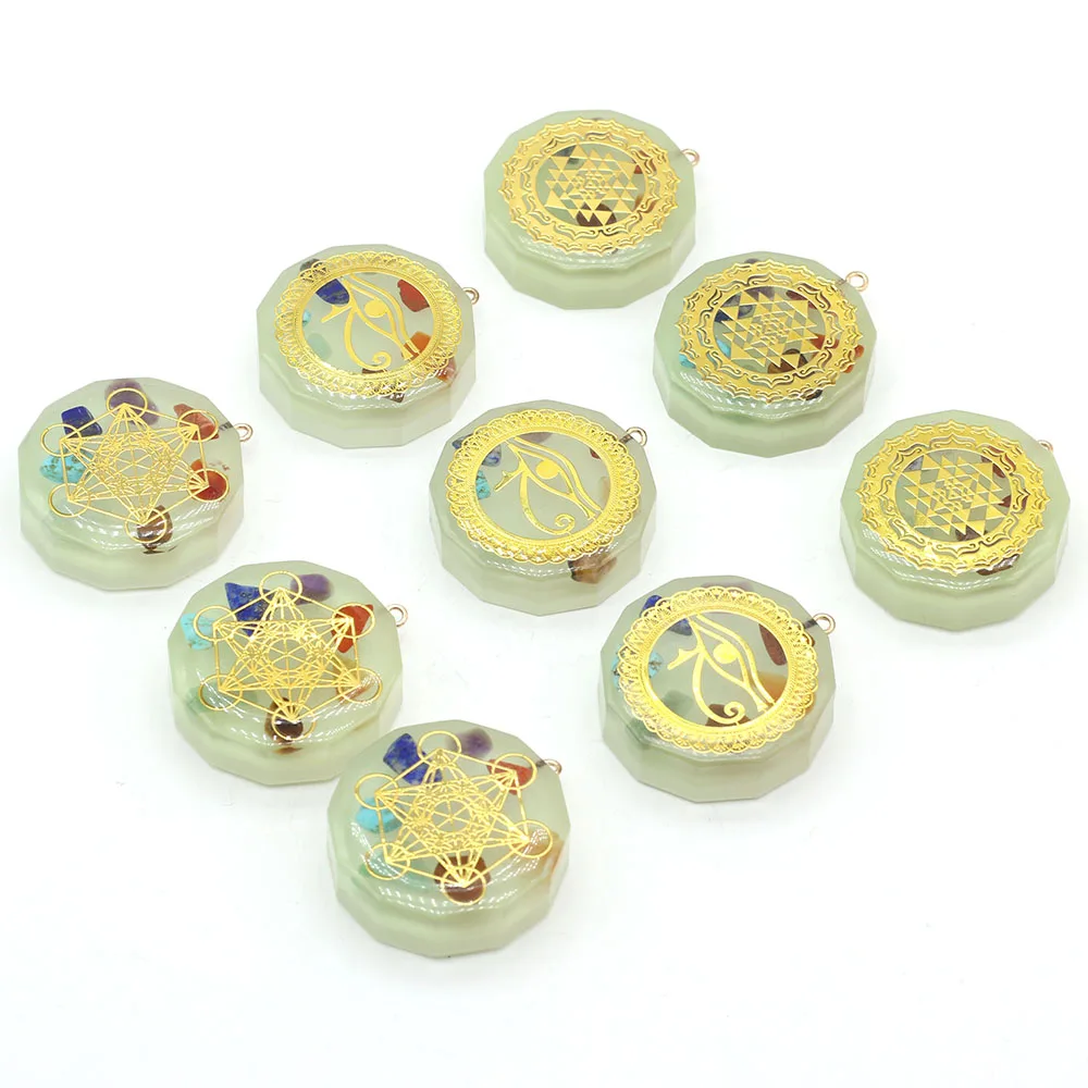 Hot New Product Natural Resin Stone Round Shape Pendant Making DIY Creative Fashion Charm Necklace Jewelry Gift
Hot New Product Natural Resin Stone Round Shape Pendant Making DIY Creative Fashion Charm Necklace Jewelry Gift
