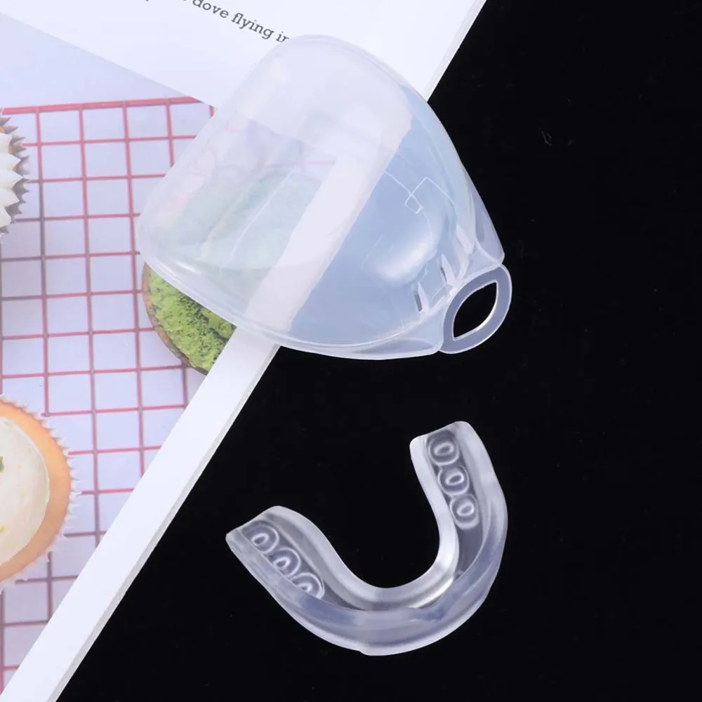 3pcs Sports Mouth Guard Teeth Braces Protector Gum Shield for Boxing MMA Football Hockey Rugby (Transparent)
3pcs Sports Mouth Guard Teeth Braces Protector Gum Shield for Boxing MMA Football Hockey Rugby (Transparent)